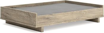 Signature Design by Ashley Oliah Modern Wooden Pet Bed