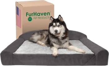 Furhaven Orthopedic Dog Bed for Large Dogs