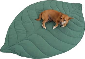 56x42 Inch Leaf Shaped Cotton Dog Blanket