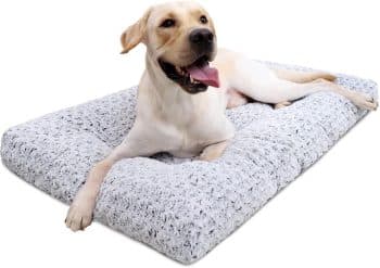 KSIIA Washable Dog Bed Medium Size Dog Crate Bed