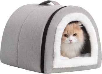  Hollypet Cat Bed Cave for Indoor Cats 