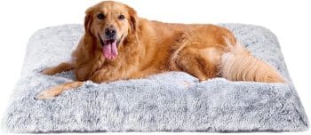 EHEYCIGA Fluffy Dog Crate Bed