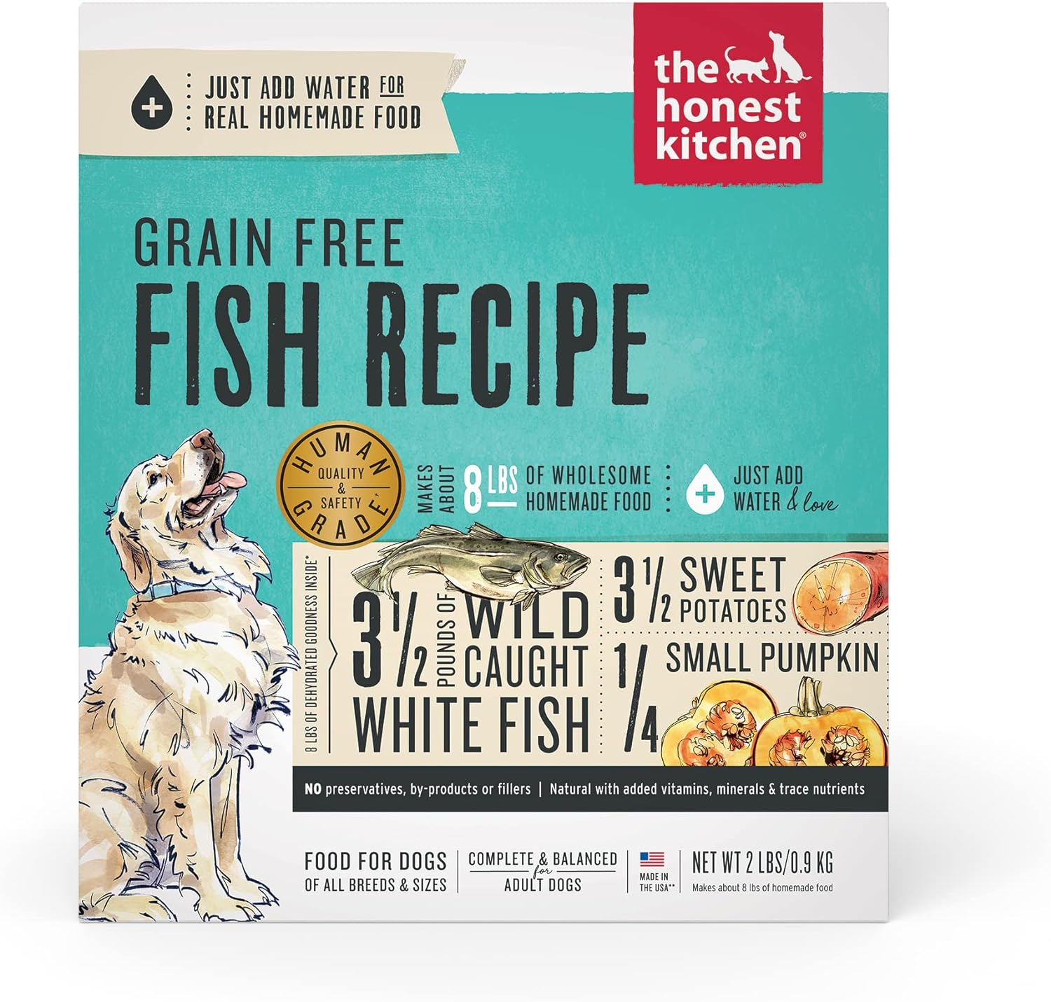Honest Kitchen Dehydrated Grain Free Fish Dog Food