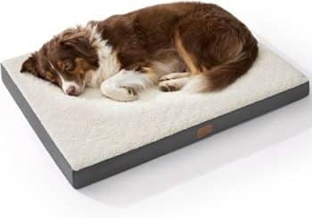 Bedsure Washable Dog Beds Large Sized Dog with Comfy Sherpa