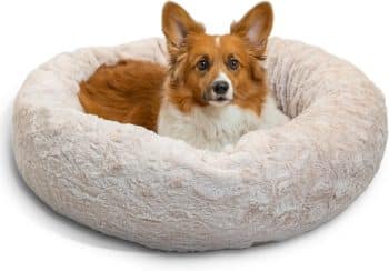 Best Friends by Sheri Original Calming Donut Dog Bed