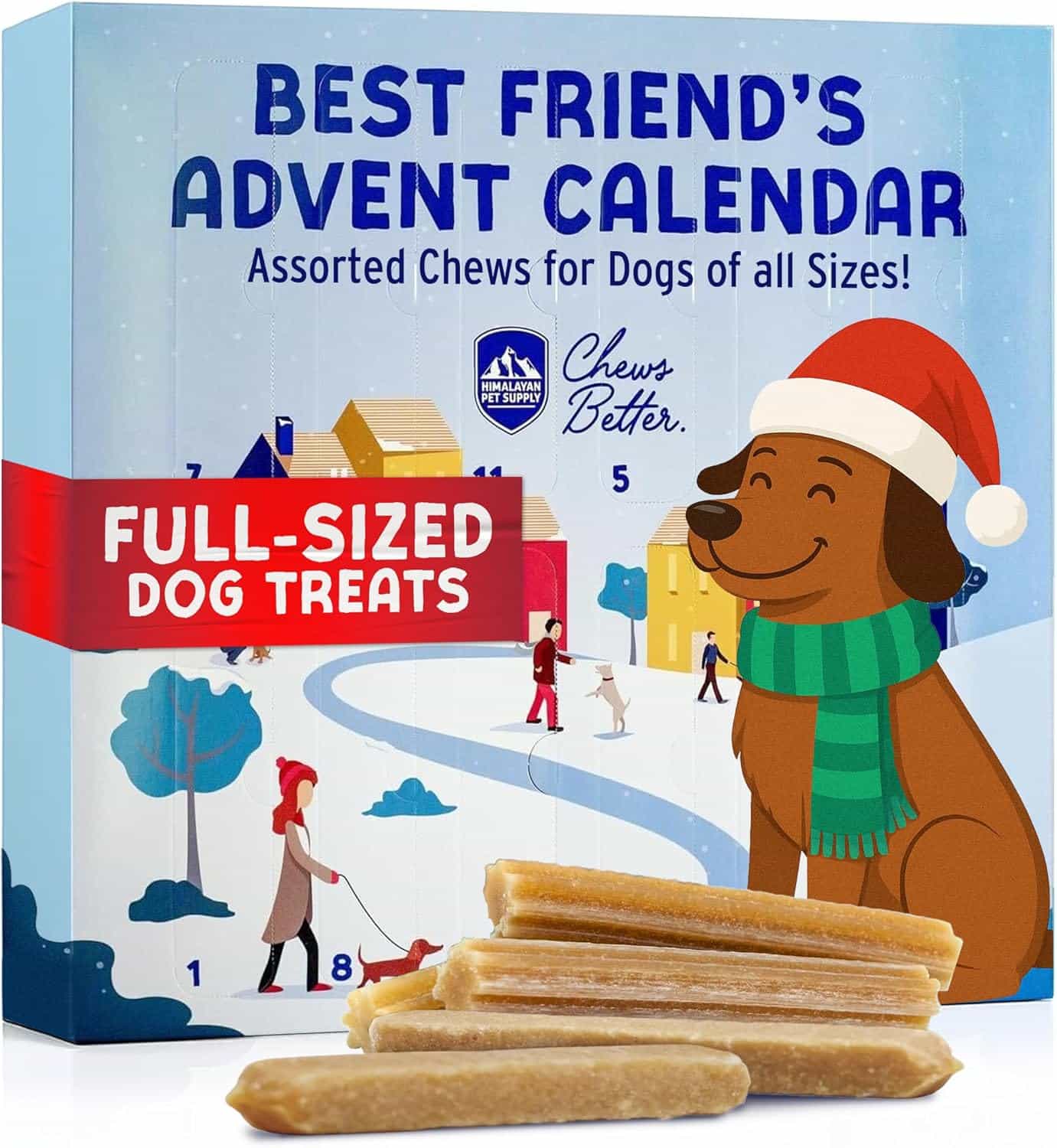 Himalayan Dog Chew 24 Joyful Days Dog Advent Calendar