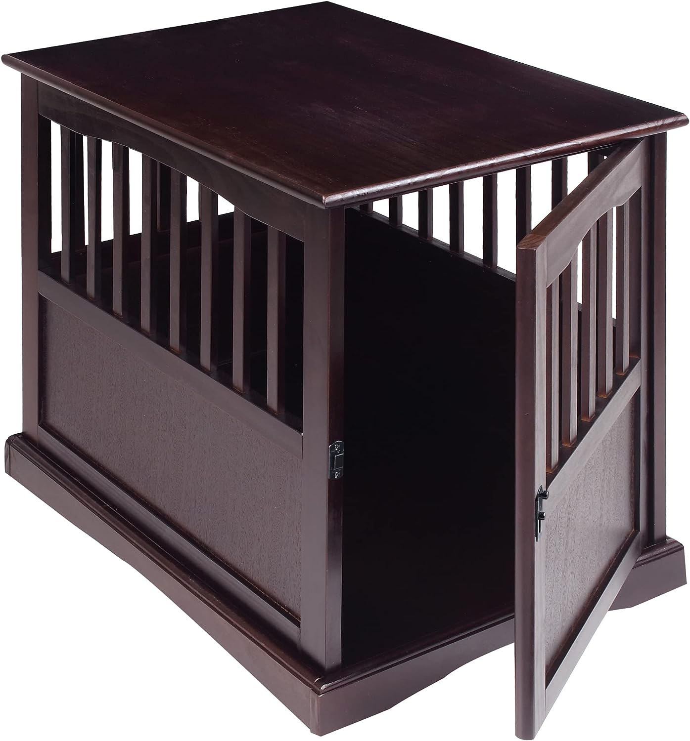 Casual Home Wooden Pet Crate End Table