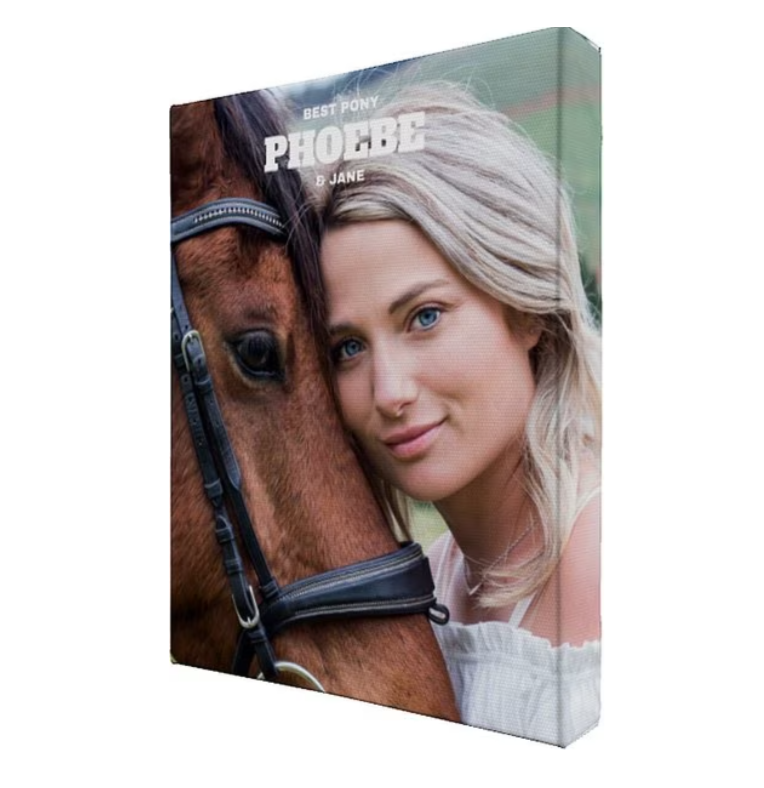 Frisco Personalized Portrait Gallery-Wrapped Canvas
