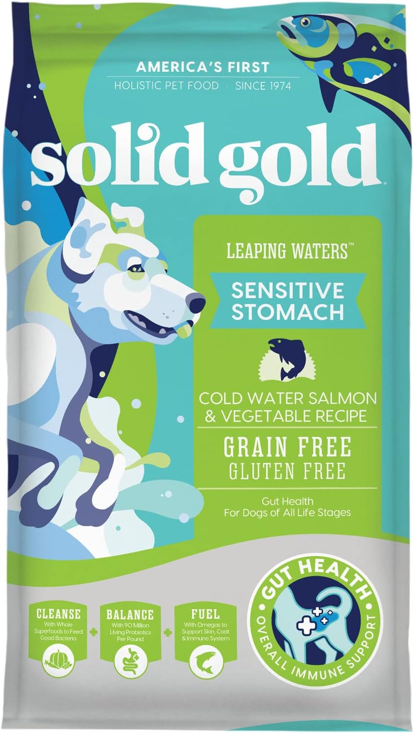 Solid Gold Leaping Waters Dog Food for Sensitive Stomach