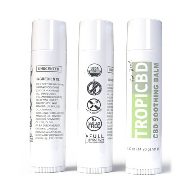 TROPICBD – CBD PET TOPICAL – SOOTHING BALM