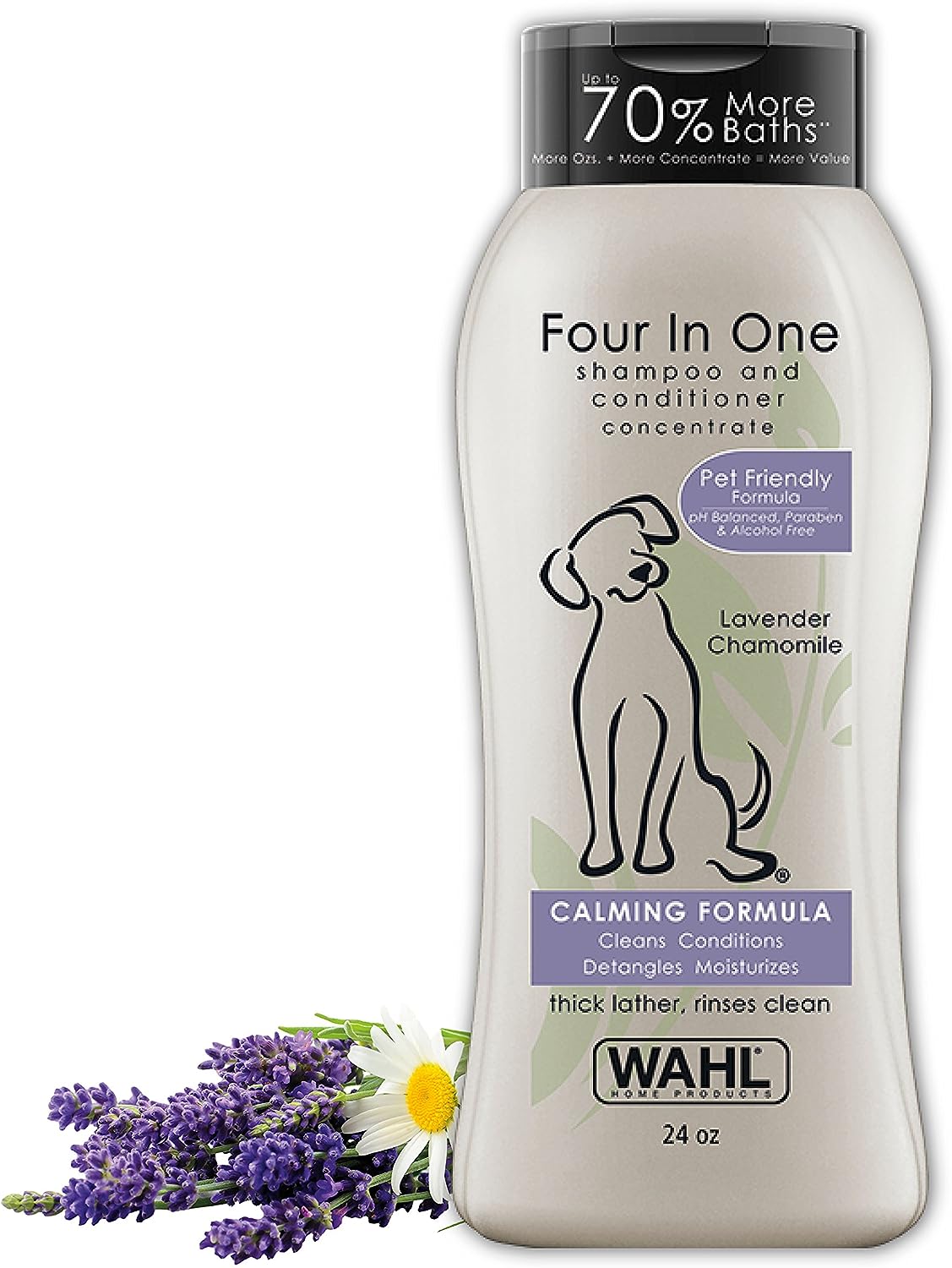 Wahl 4-in-1 Calming Pet Shampoo for Dogs