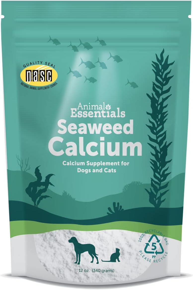 Animal Essentials Seaweed Calcium Supplement for Dogs & Cats