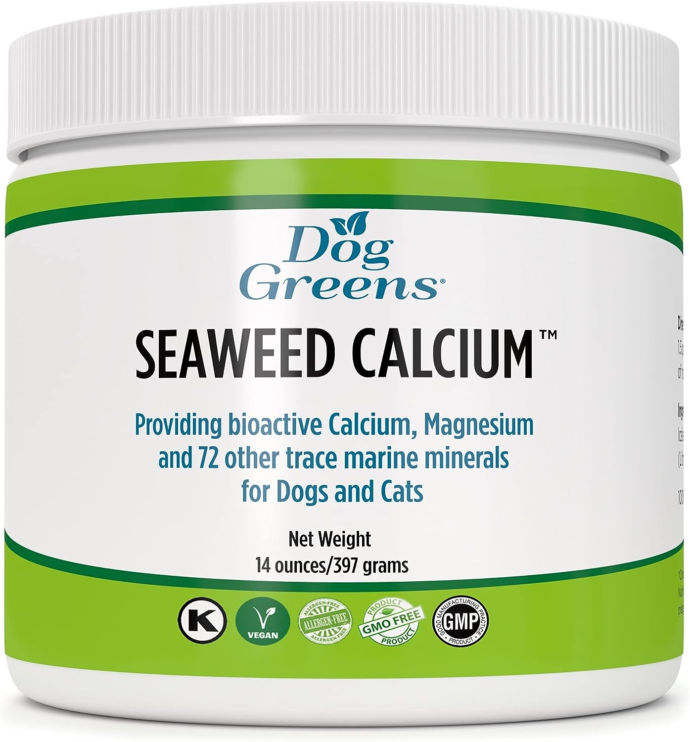 Dog Greens Seaweed Calcium for Pets