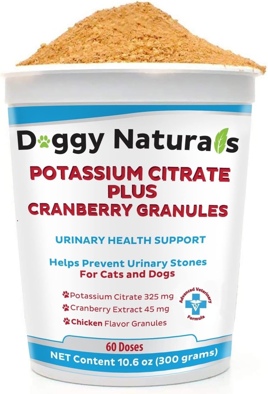 Doggy Naturals Potassium Citrate Plus Cranberry Granules