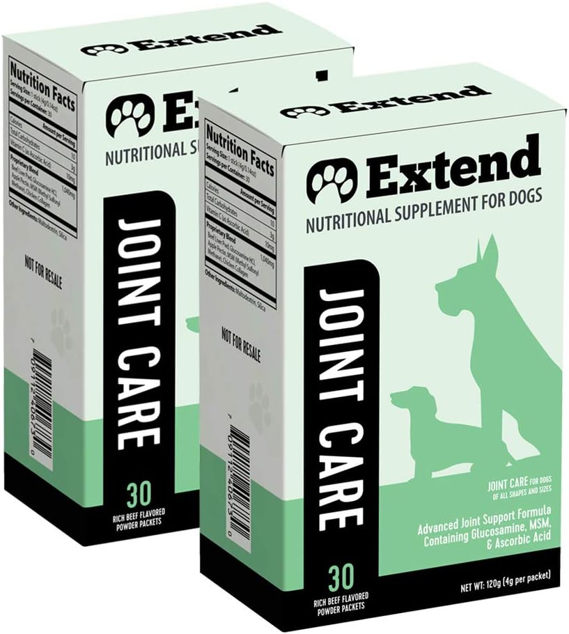 Extend Joint Care Natural Glucosamine with MSM for Dogs