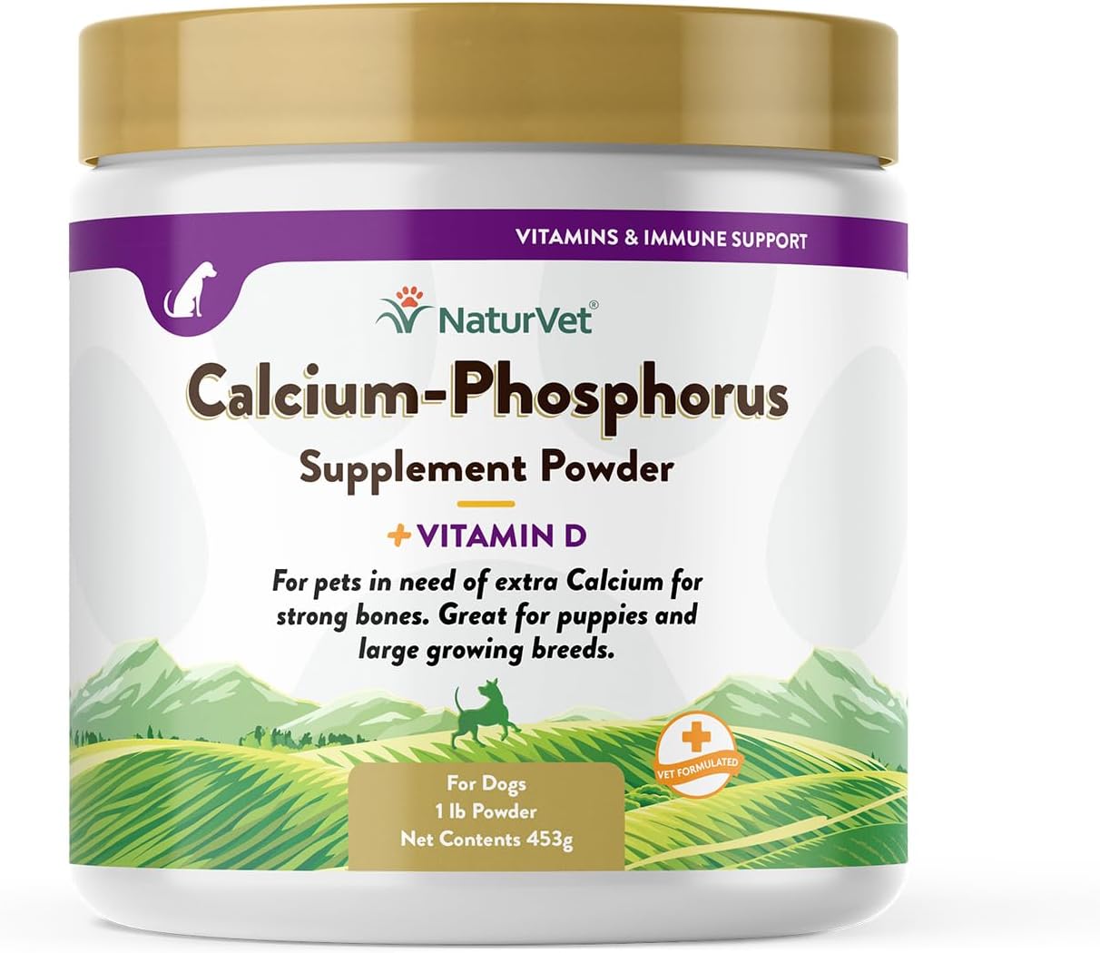 NaturVet Calcium-Phosphorus For Dogs