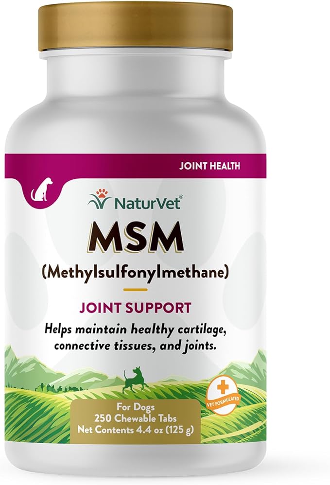NaturVet MSM Joint Support Dog Supplement