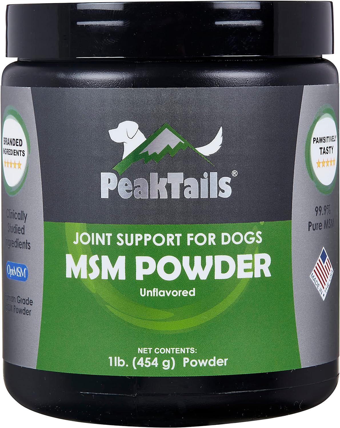 PeakTails MSM Powder for Dogs