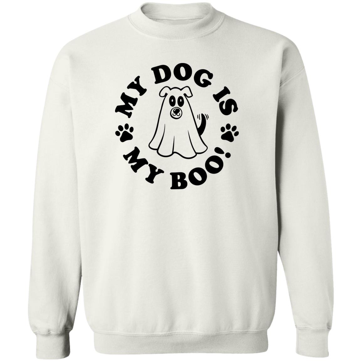 My Dog Is My Boo! Sweatshirt White