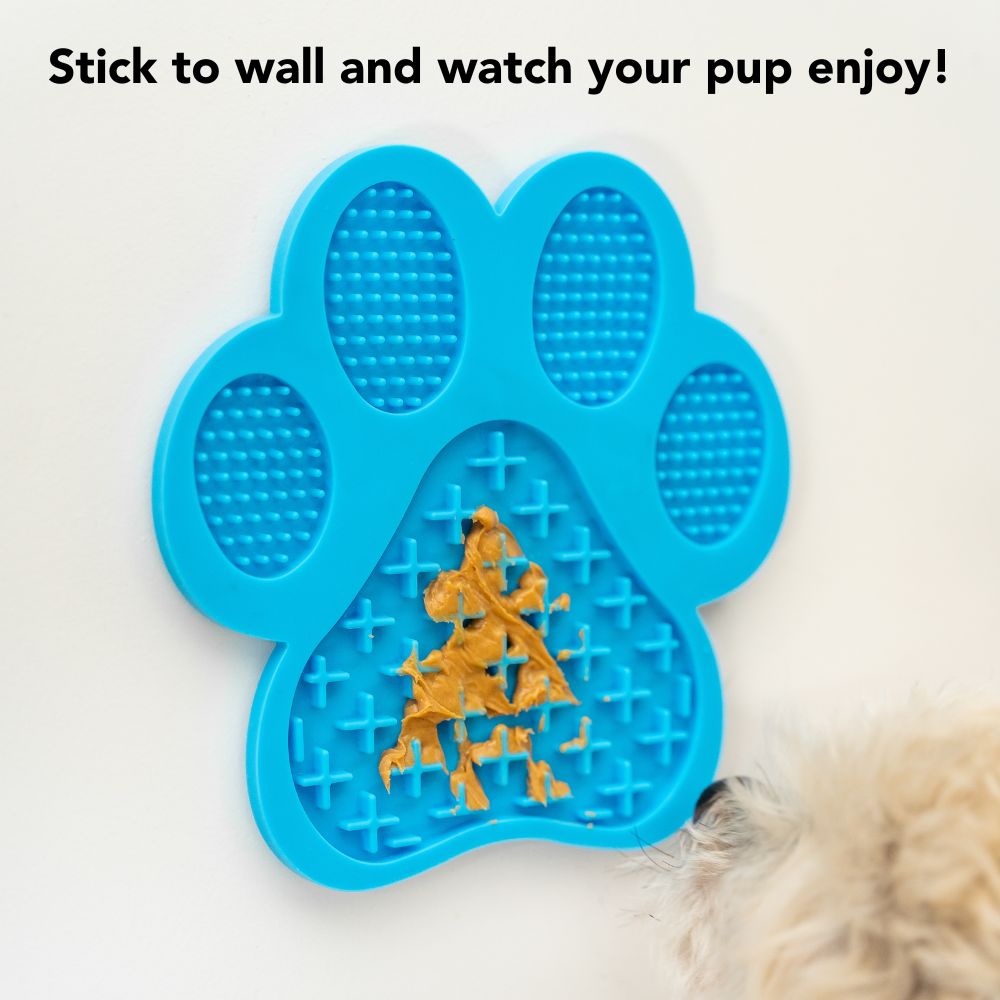 Silicone Licking Mat for Dogs, Dog Slow Feeder Mat,Dog Lick Mat with  Suction Cup Holds on Wall and Floor, Peanut Butter Treat Pads,Dog Bath  Distraction Device,Dog Lick Mat Anxiety 