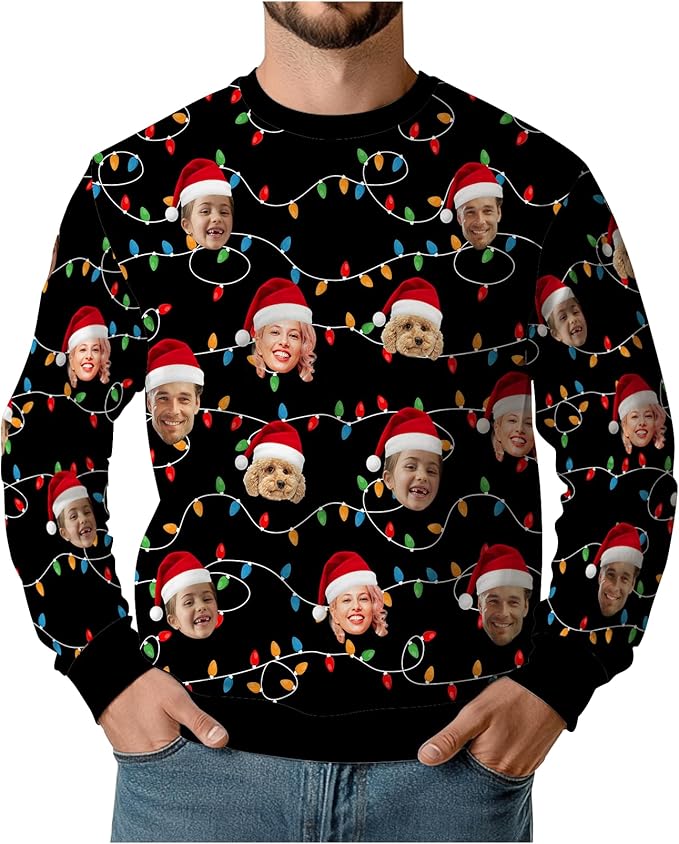 BTPE Personalized Ugly Christmas Sweater