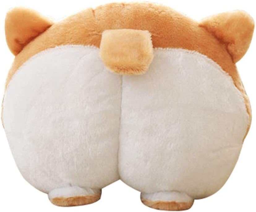 ANJUU Pets Cute Corgi Butt Throw Pillow