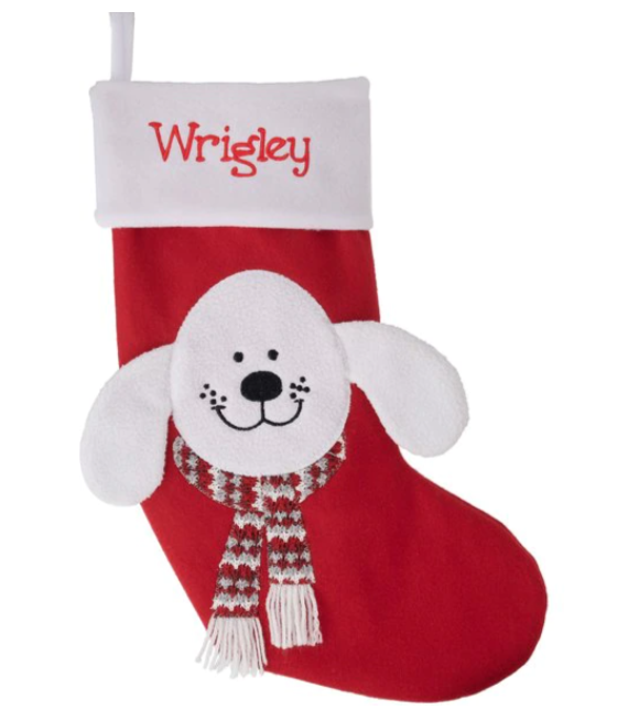 Frisco Holiday Personalized Dog Stocking
