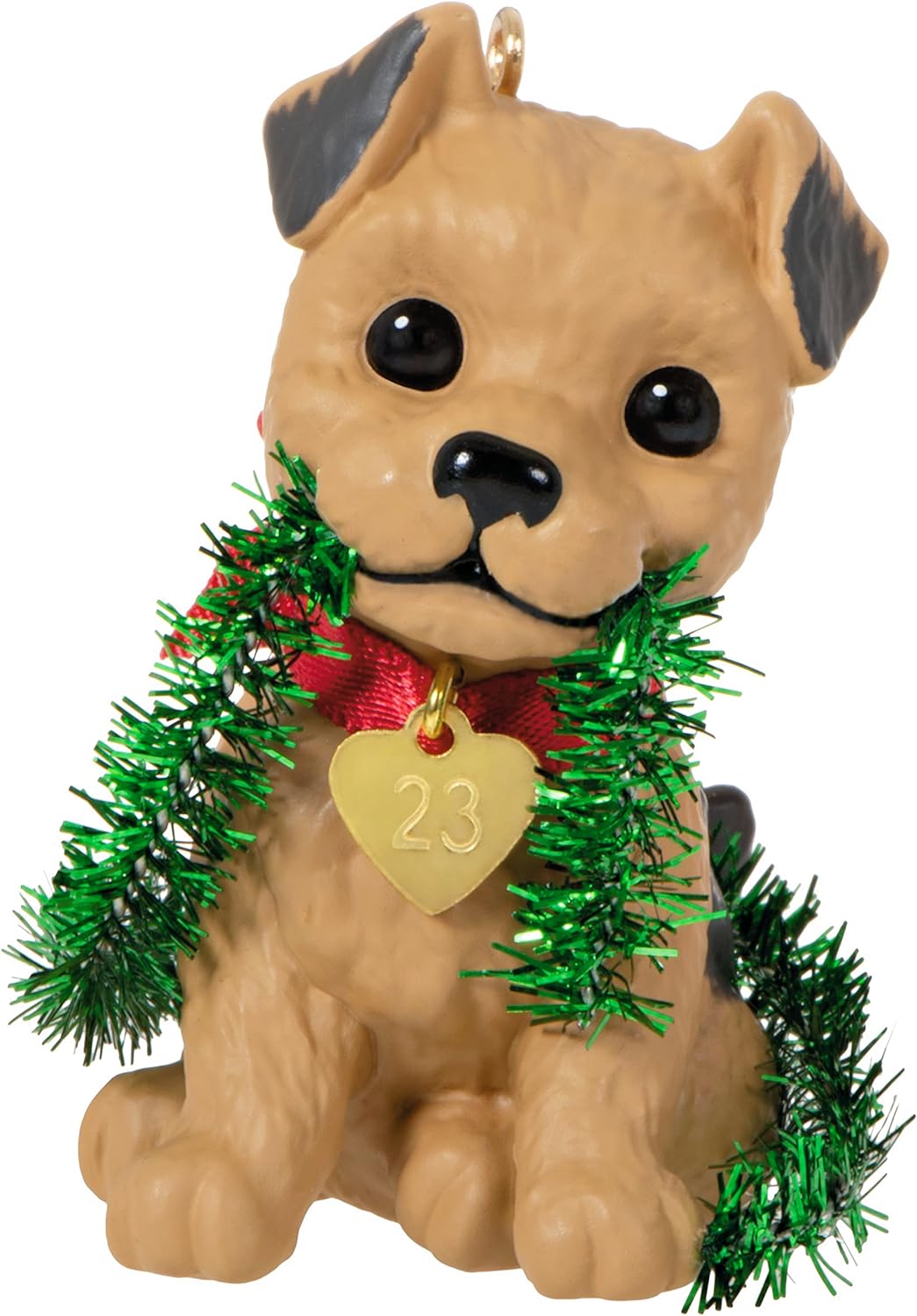 Hallmark Keepsake Puppy Love Terrier Christmas Ornament