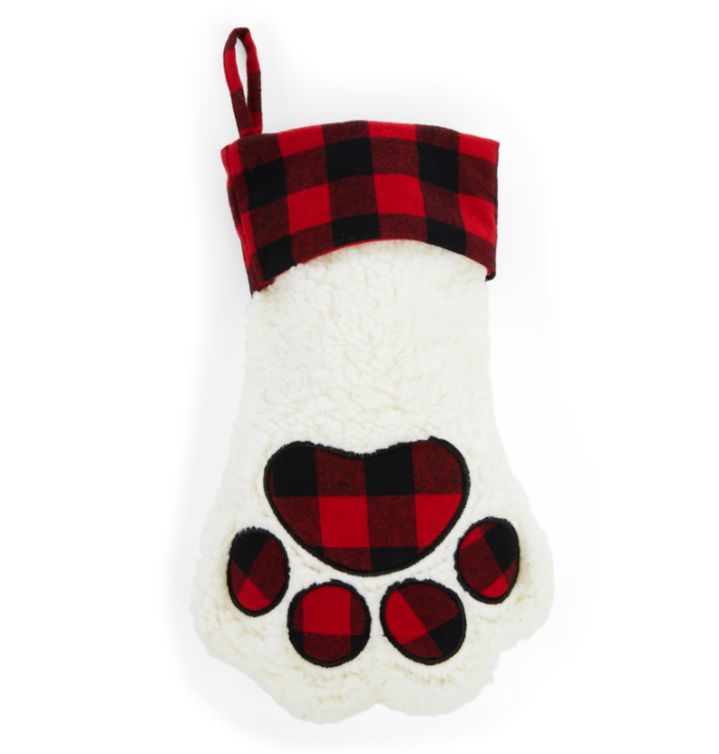 Merry Makings Paw Buffalo Stocking for Dogs