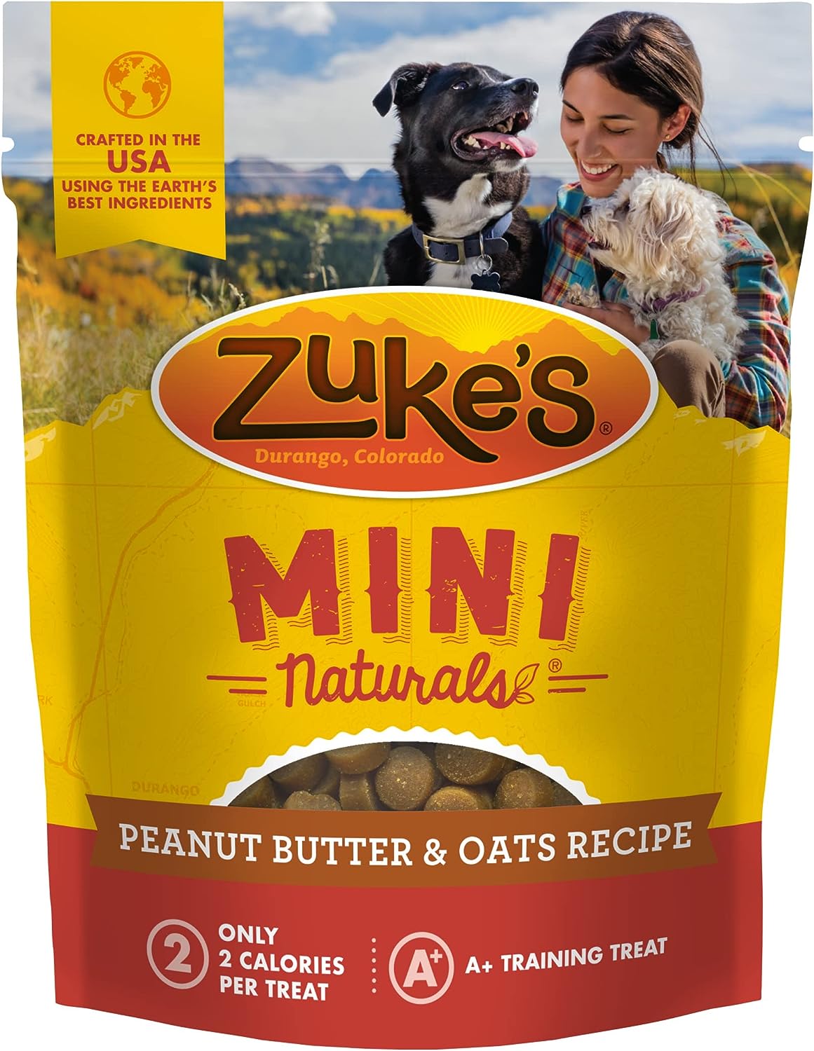 Zuke's Mini Naturals Soft Dog Treats for Training