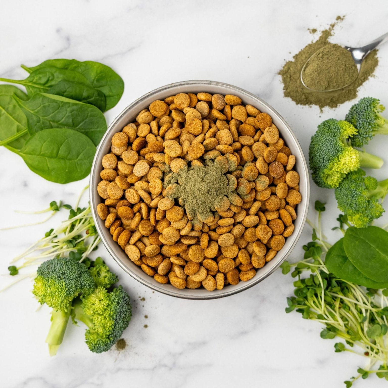 Super-Greens: Vitamin, Mineral & Probiotic Supplement for Dogs with ... - Cooked Broccoli As A Dog Supplement