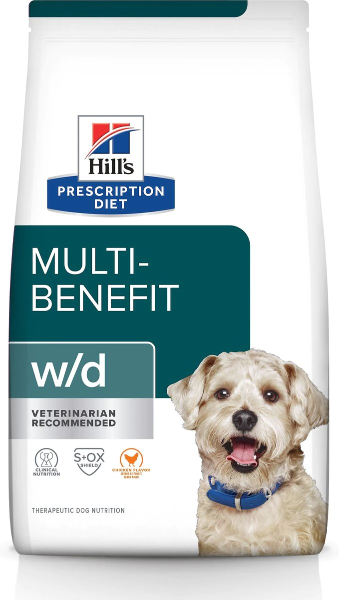 Hill's Prescription Diet w/d Multi-Benefit Dry Dog Food