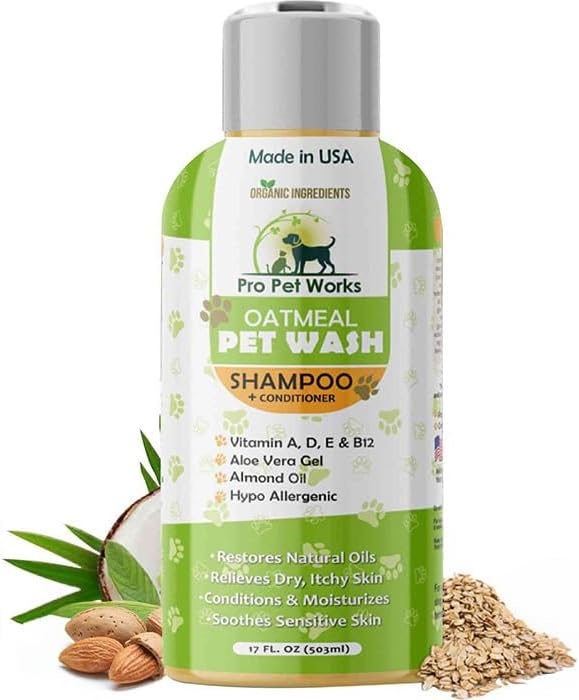 Pro Pet Works Oatmeal Dog Shampoo & Conditioner