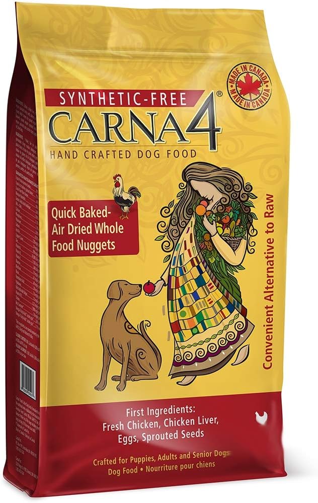 CARNA4 Hand Crafted Dog Food, Chicken