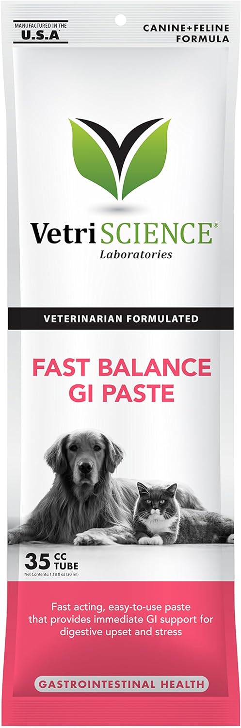 VetriScience Fast Balance GI Paste for Dogs and Cats