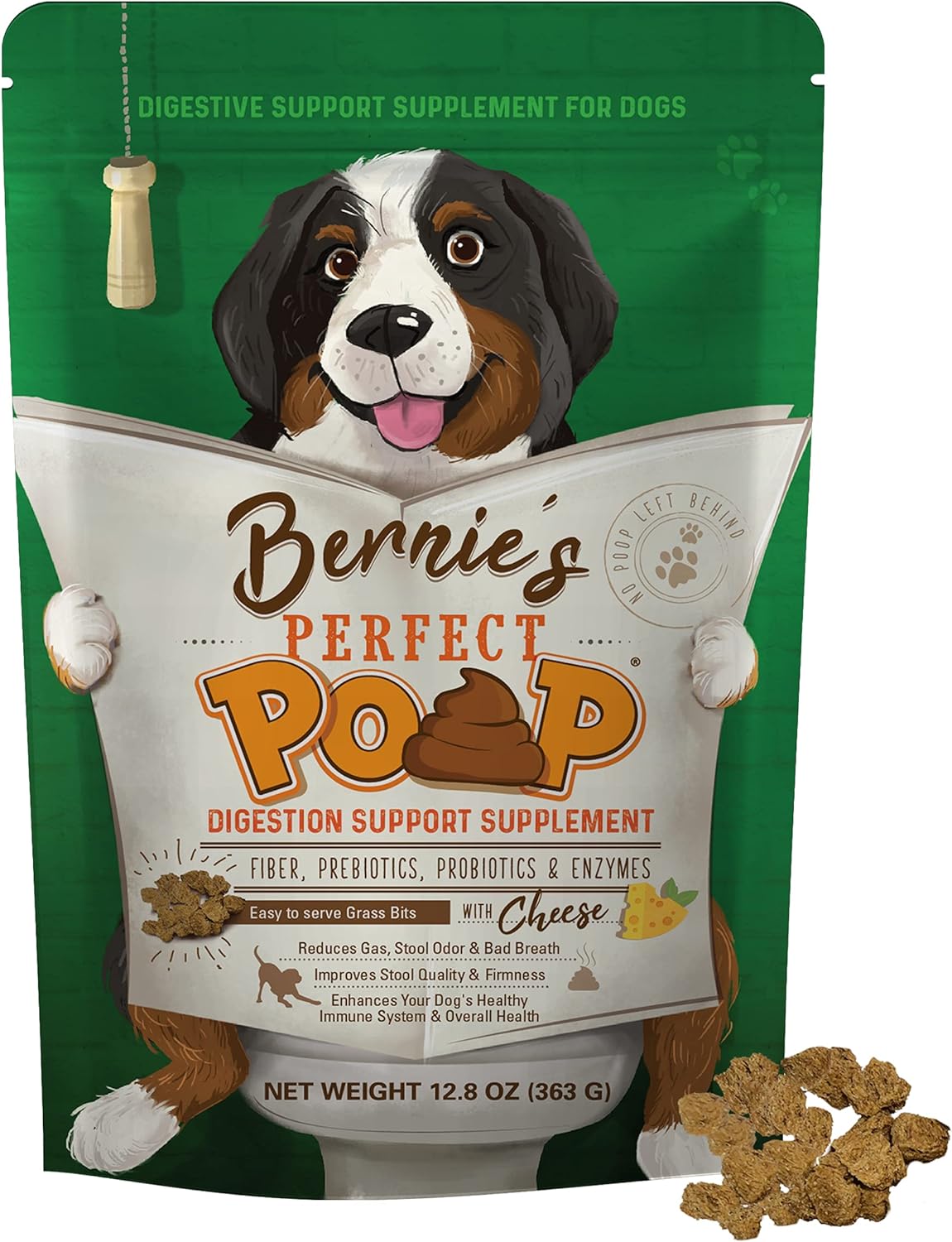 Bernie’s Best Perfect Poop Digestion & General Health Supplement for Dogs