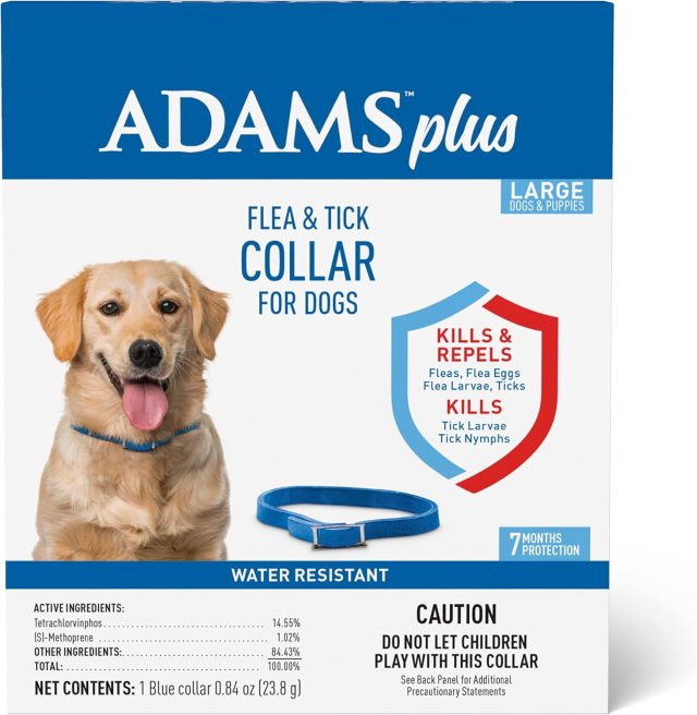 Adams Plus flea and tick collar