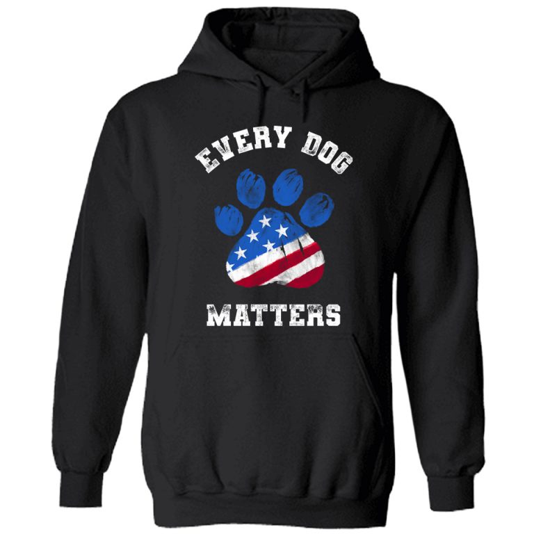 Every Dog Matters Hoodie Black