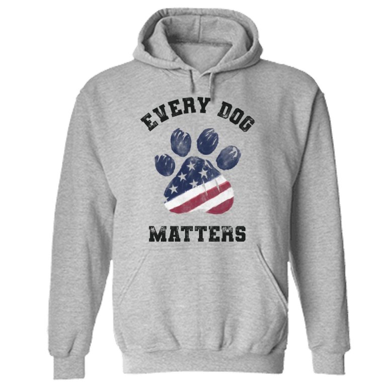 Every Dog Matters Hoody Grey