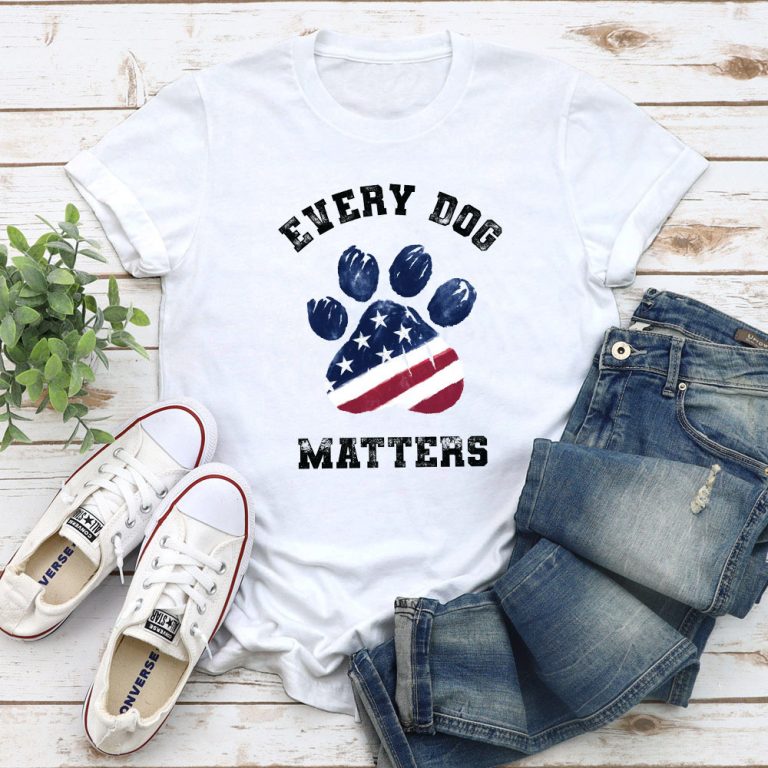 Every Dog Matters Standard Tee White