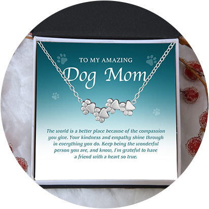 Dog Inspired Jewelry includes Special Gift Message Cards  Products