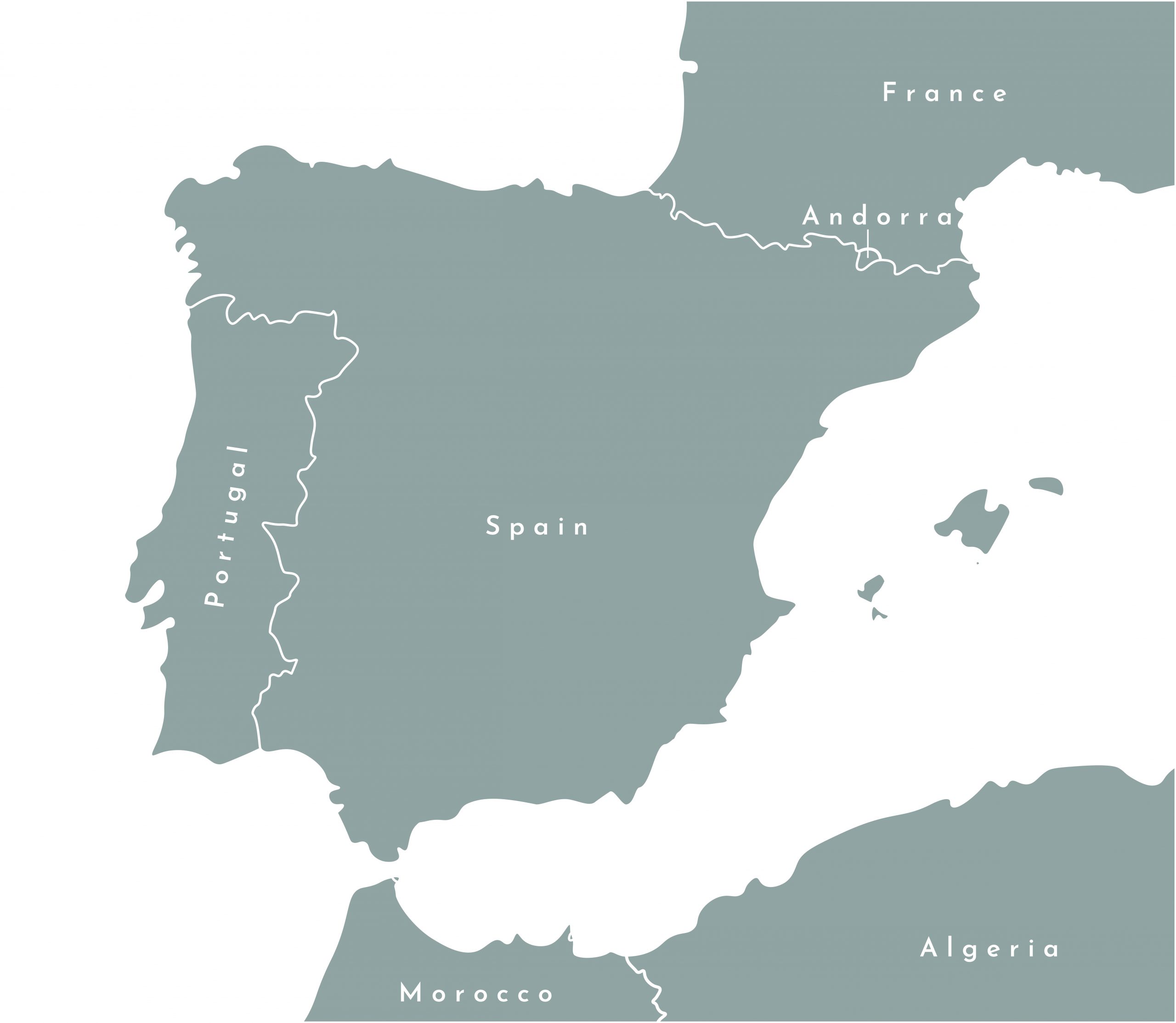 Mediterranean Region Spain France