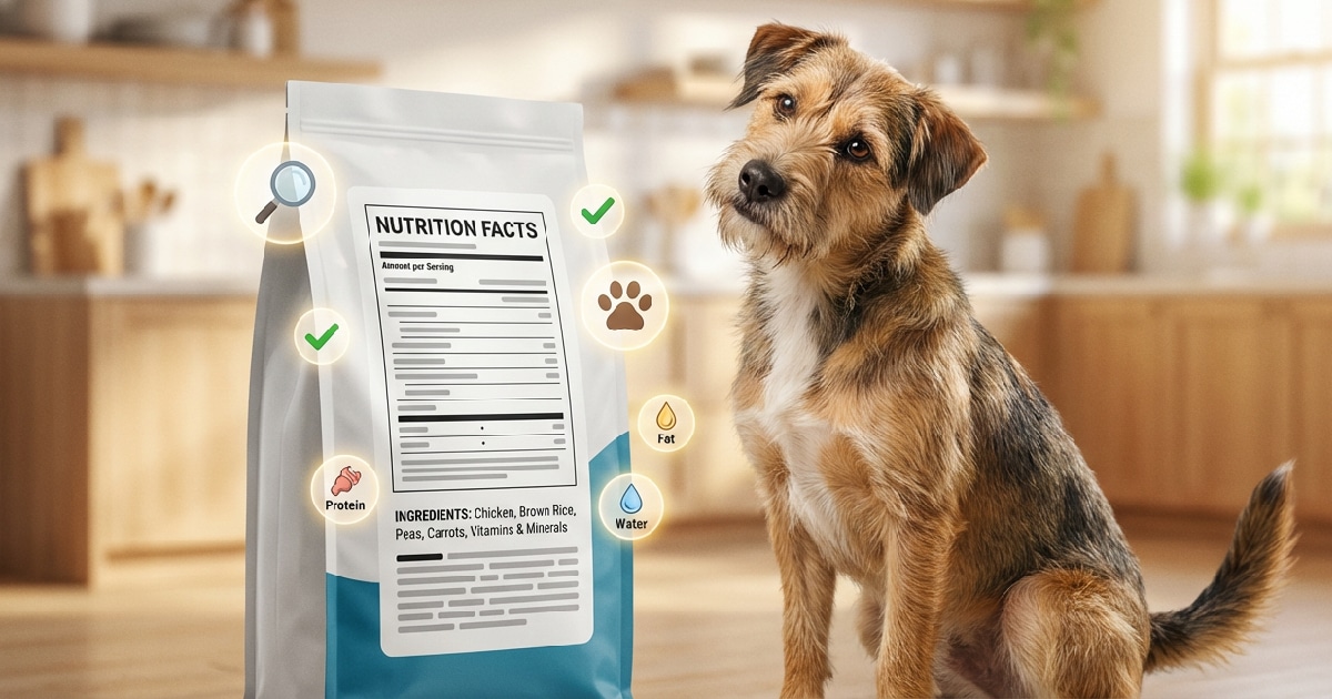 Dog Food Nutrition Labels 101: What You Need to Know