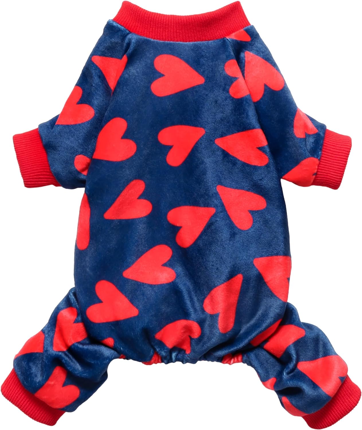 Fitwarm Valentine's Day Sweet Hearts Dog Pajamas