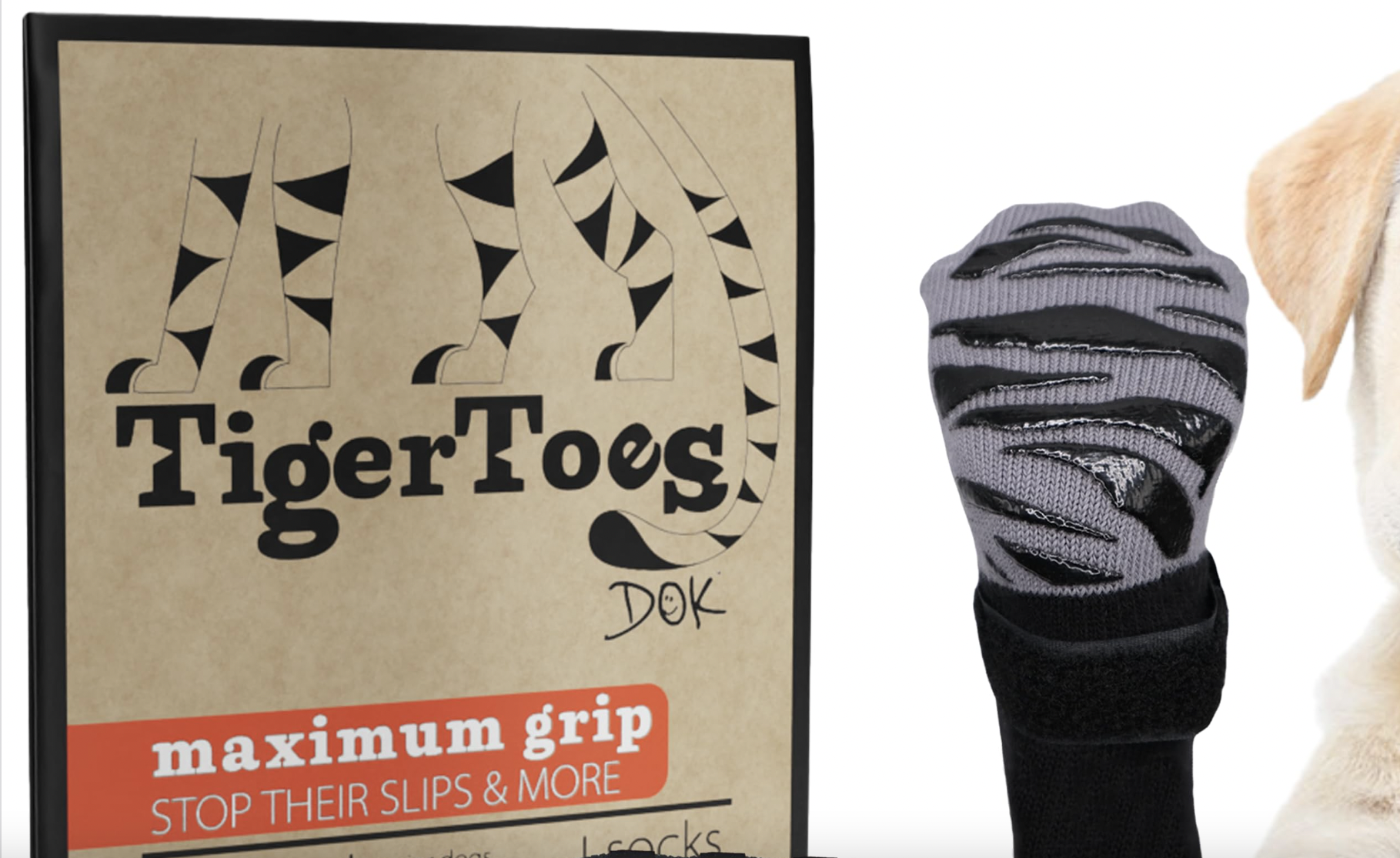 Traction Socks - Dr. Buzby's ToeGrips for Dogs