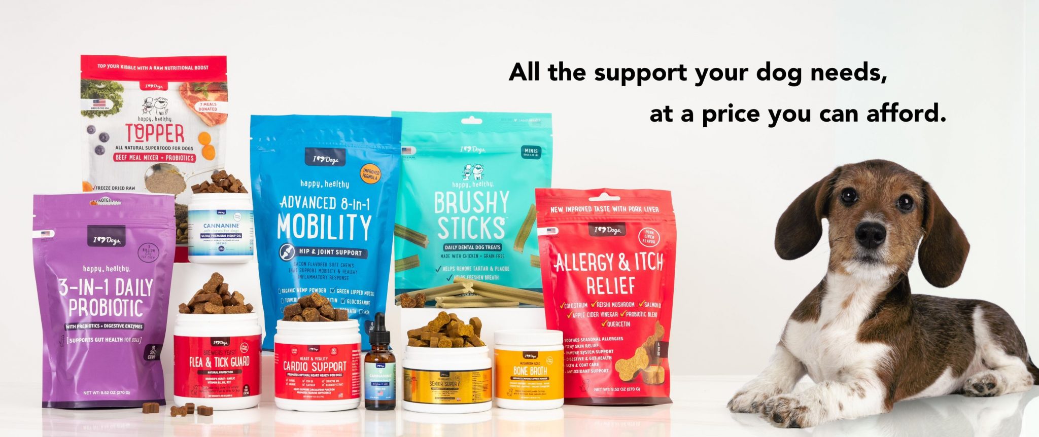 Iheartdogs iHeartDogs Health - Natural & Effective Supplements for Dogs ...