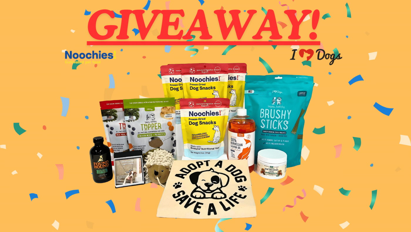 Win A Year's Worth Of Dog Treats And More From Noochies! & iHeartDogs