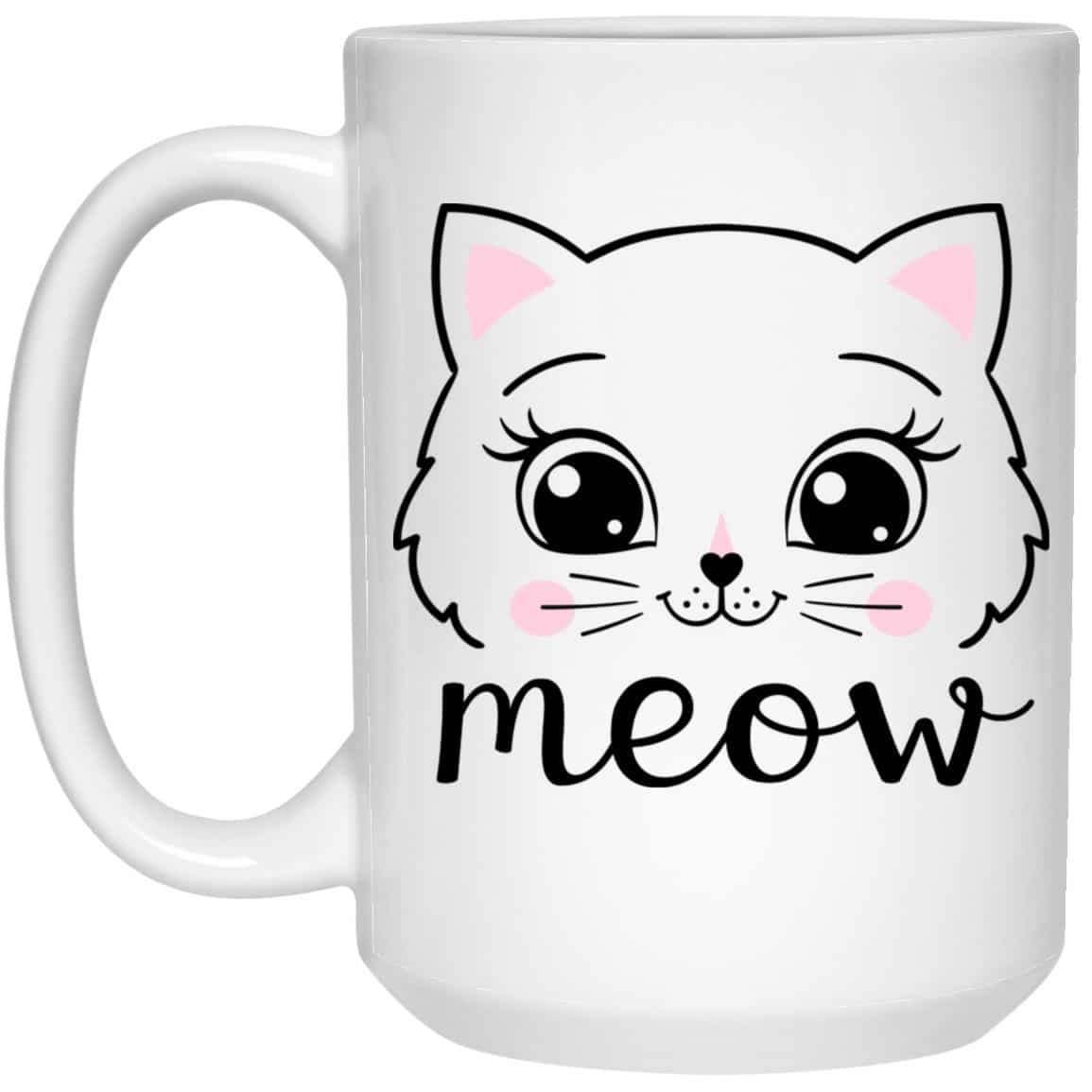 Kitty Meow 15oz Mug Super Deal $7.99