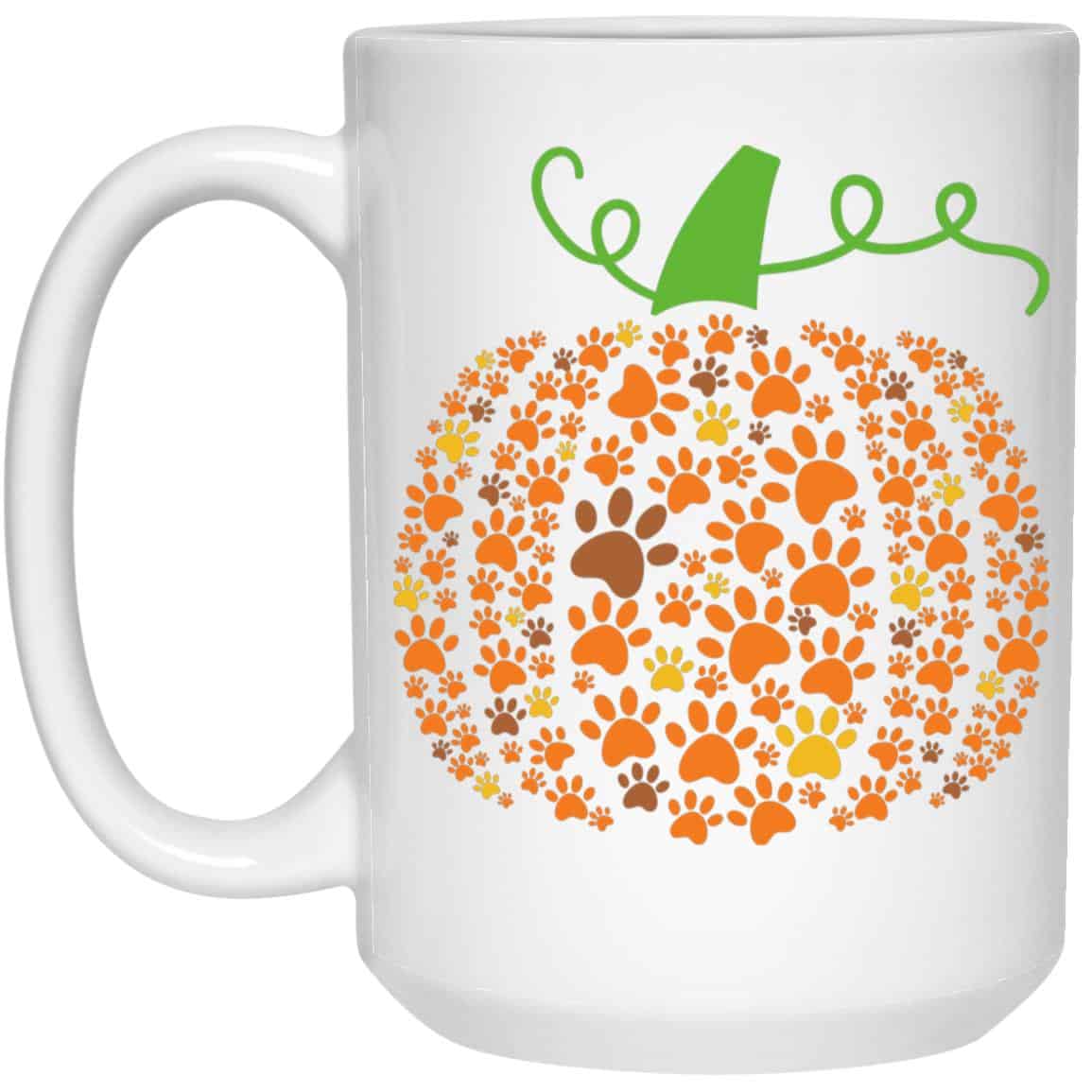 Pumpkin Paws 15oz Mug