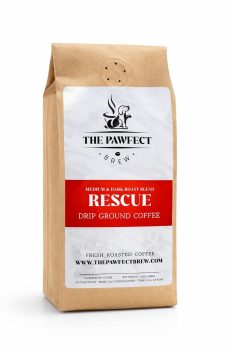  Dog Lovers Coffee Rescue Blend Medium Roast Ground Coffee